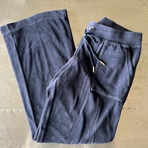 Juicy Couture Blue Sweatpants Relaxed Fit Joggers